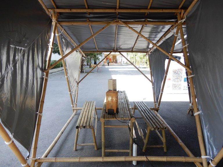 Chiang Mai - bamboo shelter within