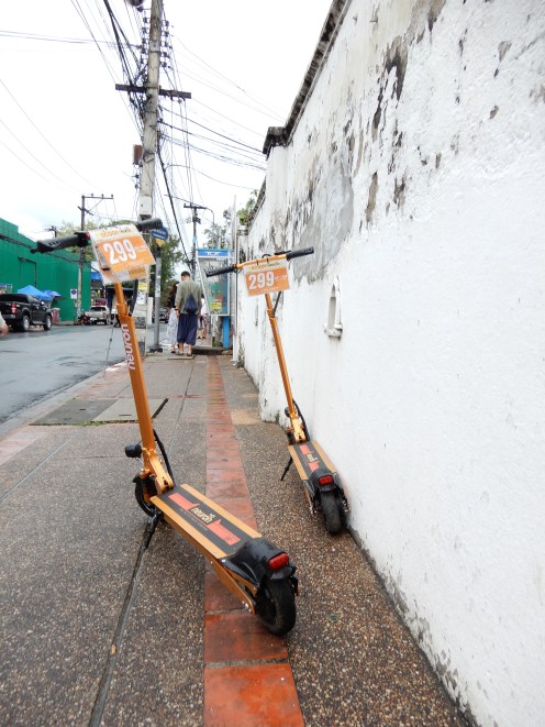 Chiang Mai - dockless scooters