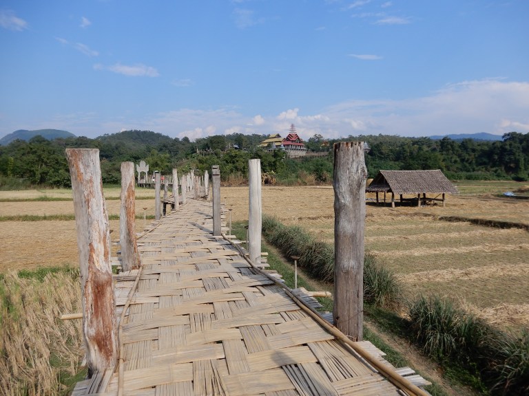 mae hon son - bamboo brige - rice fields 3